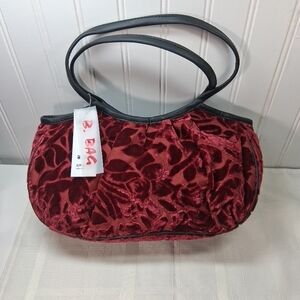 Red Velvet Women's Handbag